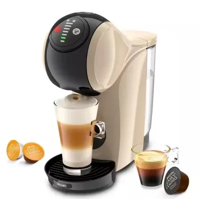 Produktbild von De’Longhi Genio S EDG226.BG, Pad-Kaffeemaschine, 0,8 l, Kaffeekapsel, 1600 W, Graubraun