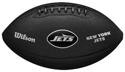 Produktbild von Wilson Nfl Team Metallic Premiere New York Jets American-football-ball Schwarz Schwarz One Size