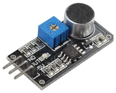 LM393 Sensormodule zur Geräuscherkennung, Mikrofon, 4-6 V