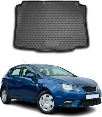 Image de Tapis de coffre pour Seat Ibiza bicorps 2008-2017 Caoutchouc TPE