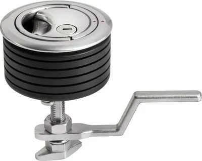 Immagine prodotto di Serratura da ponte con blocco 75 mm, acciaio inox lucido Osculati 38.161.32