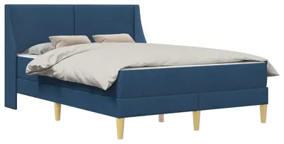 Produktbild von Bettgestell mit Matratze mit Kopfteil Polyester