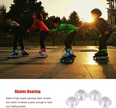 Zdjęcie produktu dla 15 sztuk podkładek dystansowych do łożysk rolek do kółek skateboardowych, butów, części do rolek