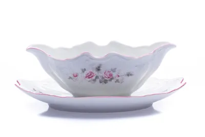 Image de Thun 1794 Pan, porcelaine, Bernadotte, 500 ml, rose, rayure rose, Thun