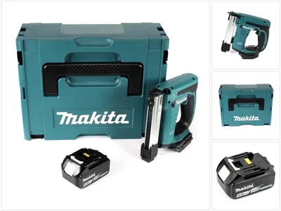 Immagine prodotto di Makita DST 221 T1J 18 V Li-ion tacker in Makpac + 1x BL 1850 B 5.0 Ah Li-ion - senza caricabatterie