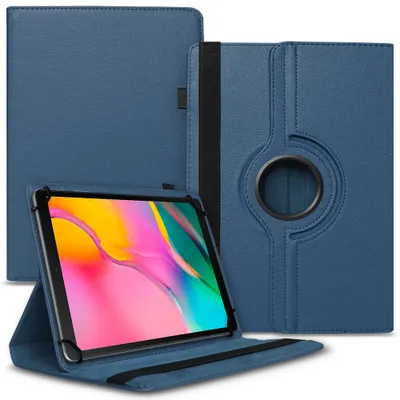 Produktbild von Tablet Hülle für Samsung Galaxy Tab A 10.1 2019 Tasche Schutzhülle Cover DrehbarFarben:Blau