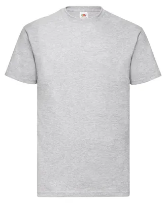 Image de Fruit of the Loom - T-shirt « Valueweight » pour hommes/femmes Unie LT1859 (S) (gris chiné)