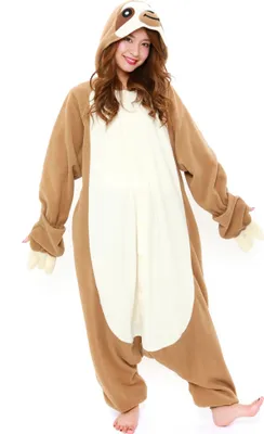 Produktbild von Faultier Kigurumi Größe: M-L