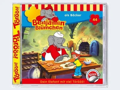 Produktbild von CD Benjamin Blümchen #44 als Bäcker