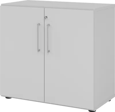 Produktbild von bümö smart Aktenschrank - 2 Ordnerhöhen - Nachbildung: Grau