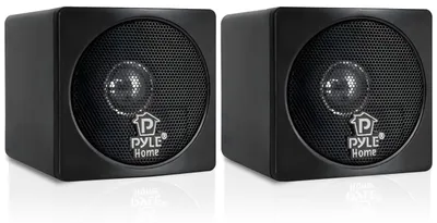 Image de Enceintes passives Pyle, paire, 100W, enceintes d'étagère, 8 ohms