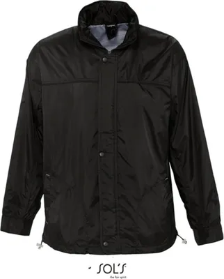 Produktbild von SOLs 46000 | Windjacke Mistral - Farbe: Black - Größe: XXL