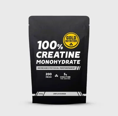 Image de Gold Nutrition Créatine en poudre Goût neutre 200 g Transparent  Transparent Taille unique