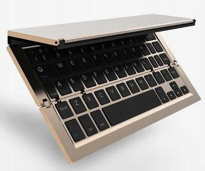 Produktbild von TriFold Bluetooth Tastatur Faltbar Aluminium Kompakt