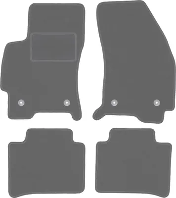 Produktbild von Graphit-Fußmatten für: Ford Mondeo MK3 Kombi, Liftback, Limousine (2001-2007)