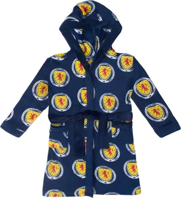 Produktbild von Scotland - Morgenmantel für Jungen, Fleece GF744 (140) (Marine)