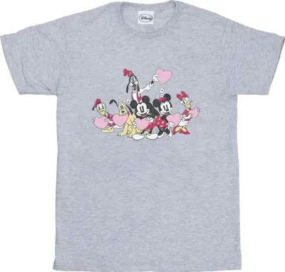 Produktbild von Disney - "Love Friends" T-Shirt für Herren BI40904 (5XL) (Grau)
