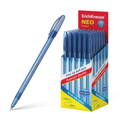 Produktbild von Kugelschreiber Neo Original 0,26mm 50er Pack Blau