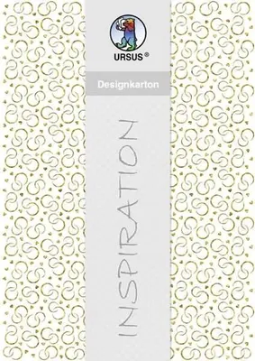 Produktbild von Designkarton 'Gold' 200g/qm A4 VE=25 Blatt Motiv 2