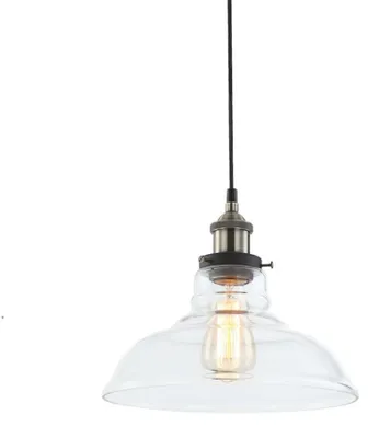 Immagine prodotto di Lampada a sospensione vintage ACA KS1295PCL1BK