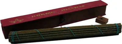 Produktbild von Räucherstäbchen - Karma Incense, Rot, 25*3*3 cm, Räucherstäbchen aus Tibet, Nepal