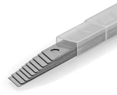 Produktbild von 100x Abbrechklingen Ersatzklingen 9 mm 10Stk.