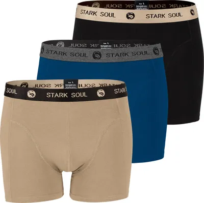 Produktbild von Stark Soul® Retro-Boxershorts 3'er Pack M Gemischt-V1