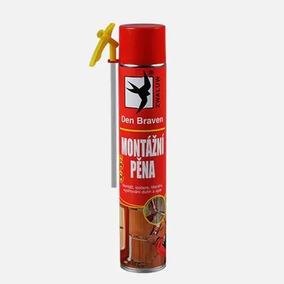 Zdjęcie produktu dla Piana montażowa Den Braven tuba 750 ml, zielona