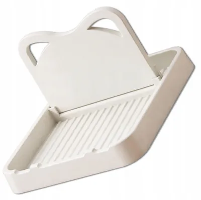 Produktbild von EDIBAZZAR | Küchenorganizer mit Ständer für Löffeldeckel und Küchenutensilien, faltbarer Ständer, beige