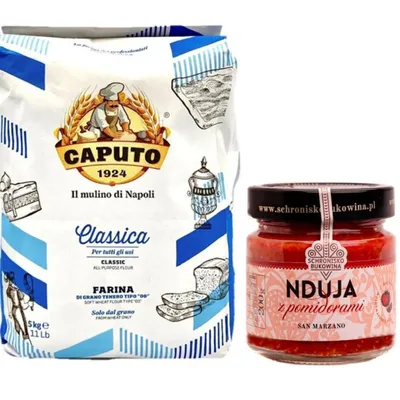 Produktbild von Caputo-Mehl „Farina Classica Doppio“ 5 kg + Nduja „Schronisko Bukowina“ 200 g