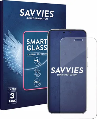 Produktbild von 3x Savvies Schutzglas Folie für Honor Magic 8 RSR Porsche Design 9H Panzer Schutzfolie Glas Displayschutz klar transparent