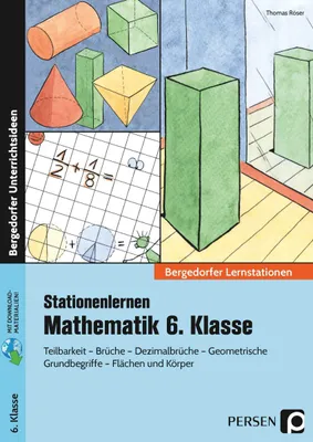 Produktbild von Stationenlernen Mathematik 6. Klasse