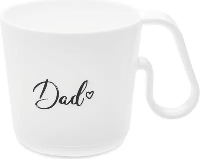 Zdjęcie produktu dla Koziol Maxx Dad kubek, kubek, kubek termoplastyczny, Bawełna White, 3475525