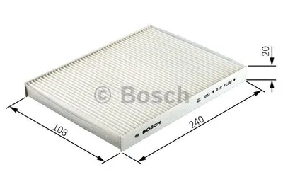 Produktbild von Bosch Filter, Innenraumluft  1 987 432 078
