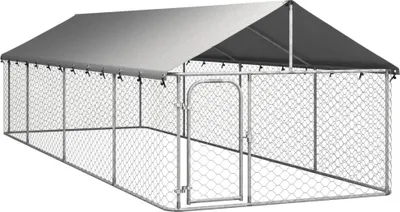 Obrázok produktu pre Obývací obchod Outdoor-Hundezwinger mit Dach 600x200x150 cm