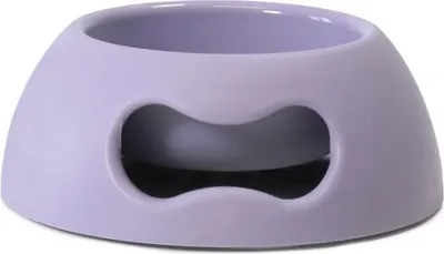 Produktbild von United Pets Pappy - Dog Feeder, umweltfreundlich, Italy, lila, M, 1100 ml