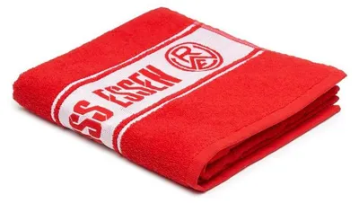 Produktbild von Rot-Weiss Essen Badetuch "Rot-Weiss Essen" rot