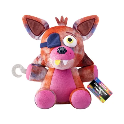 Produktbild von Funko Five Nights at Freddy's Jumbo Plüschfigur TieDye Foxy 25 cm FK66871