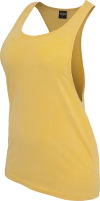 Produktbild von Urban Classics Damen Tanktop Ladies Loose Burnout Tank Yellow-M