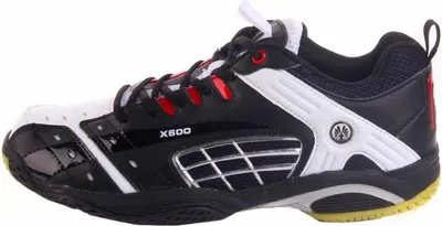 Produktbild von Oliver X600 Indoor Hallenschuhe Badminton Squash Handball schwarz/weiß, Schuhgröße:39 EU