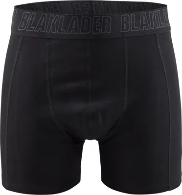 Produktbild von Blakläder Boxershorts 1897 1166, 2er Pack in zwei Farben, Farbe:schwarz, Größe:L