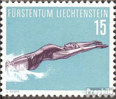 Produktbild von Briefmarken Liechtenstein 1958 Mi 365 postfrisch Sport