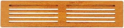 Image de ARC Marine Grille d'aération en teck 44,5x10cm