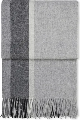 Produktbild von Elvang Wolldecke Manhattan aus kuscheligem Alpakawollgemisch, 130 x 200 cm, kariert