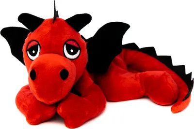 Immagine prodotto di Habibi Peluche classico riscaldante animale fortunato drago rosso giocattolo coccoloso scalda acqua calda