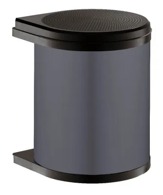 Image de Hailo Poubelle de cuisine encastrable à partir de 40 cm Armoire, salle de bain, poubelle cosmétique, 1×15 L