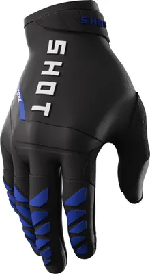 Zdjęcie produktu dla Rękawice motocrossowe Shot Core, czarny/niebieski, 9