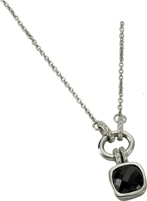 Produktbild von KISMA Schmuck Anhänger mit Kette weiß Sterling Silber 925 D2KIH0110-001