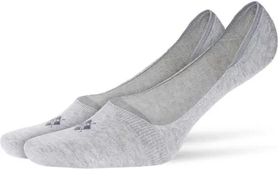 Produktbild von Burlington Herren Füßlinge Everyday Invisible 2er Pack - Anti Slip Heel, Uni grau 43-44