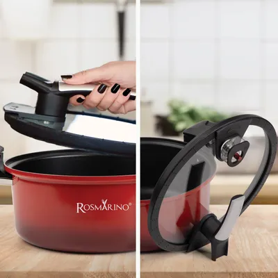 Obrázek produktu pro Tlakový hrnec s inteligentním víkem Rosmarino Fresh Cooker 3,2 l – 24 cm